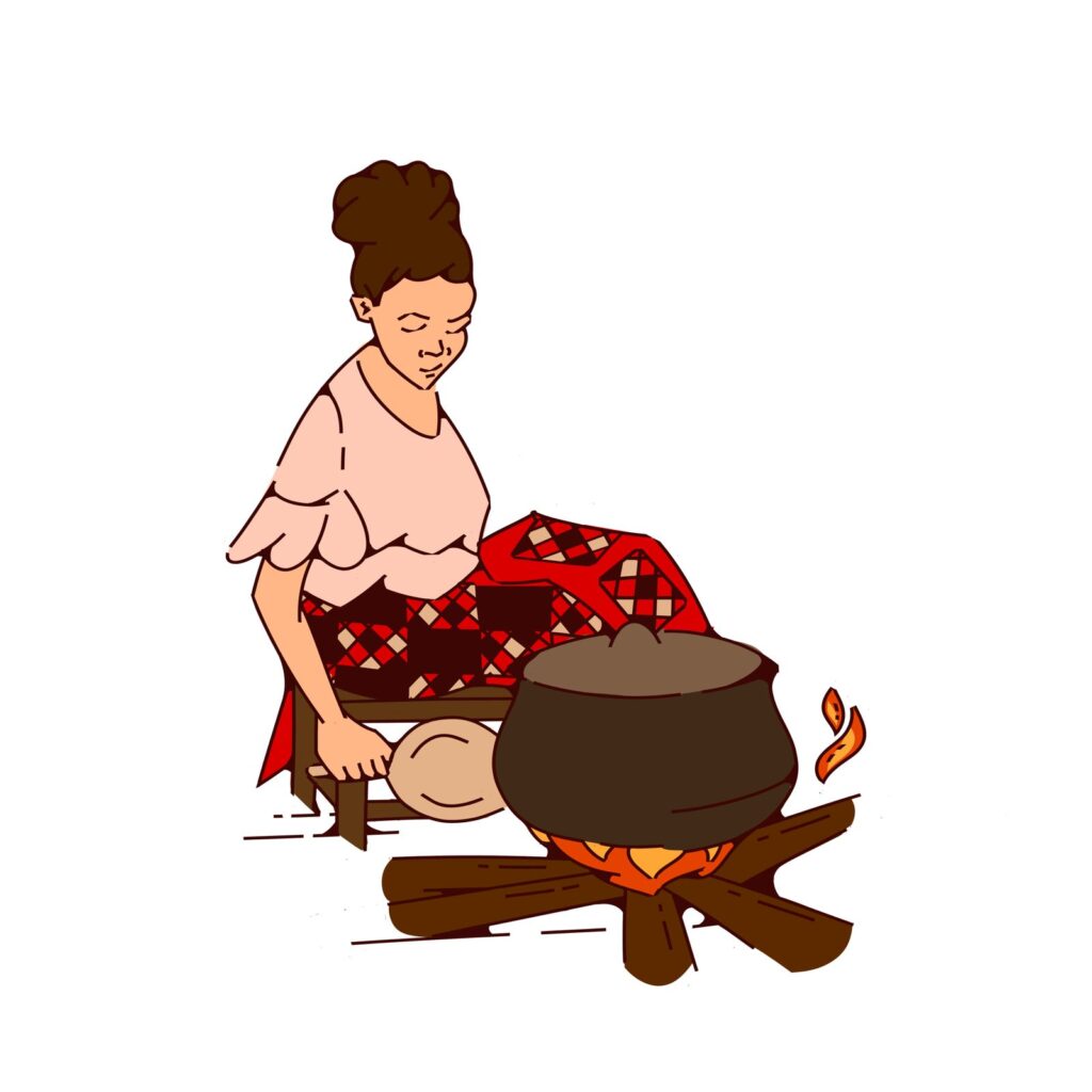 Igbo, Igbo Woman Cooking